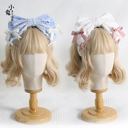 French Gothic Lolita Lace Bow Headband