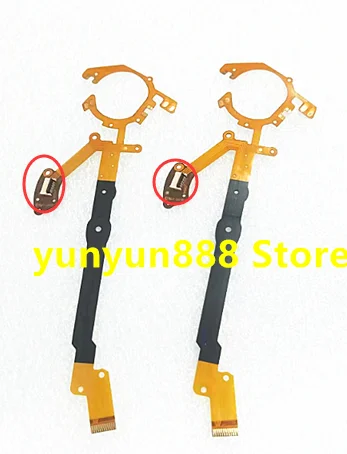 2PCS NEW Lens Anti-Shake Flex Cable For Panasonic Lumix G X Vario 12-35 12-35mm F2.8 Repair Part (With socket))