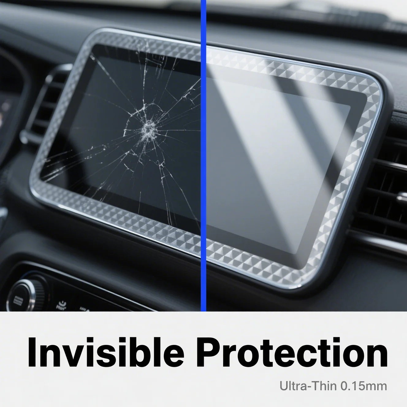 Anti-scratch Sticker For Dongfeng AEOLUS MAGE 2024 Car Interior Center Console Navigation Transparent TPU Protective Film