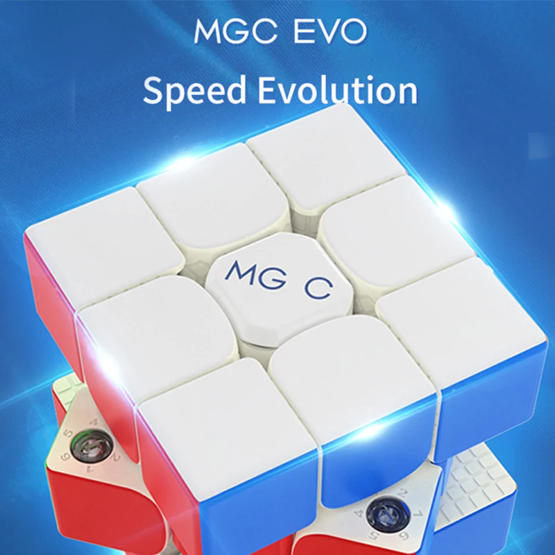 YJ MGC Series EVO Version Series 2x2 3x3 4x4 5x5 6x6 7x7 Elite M Magnetic Megaminxeds pyramid Magic SpeedCube Cubo Magico Toys