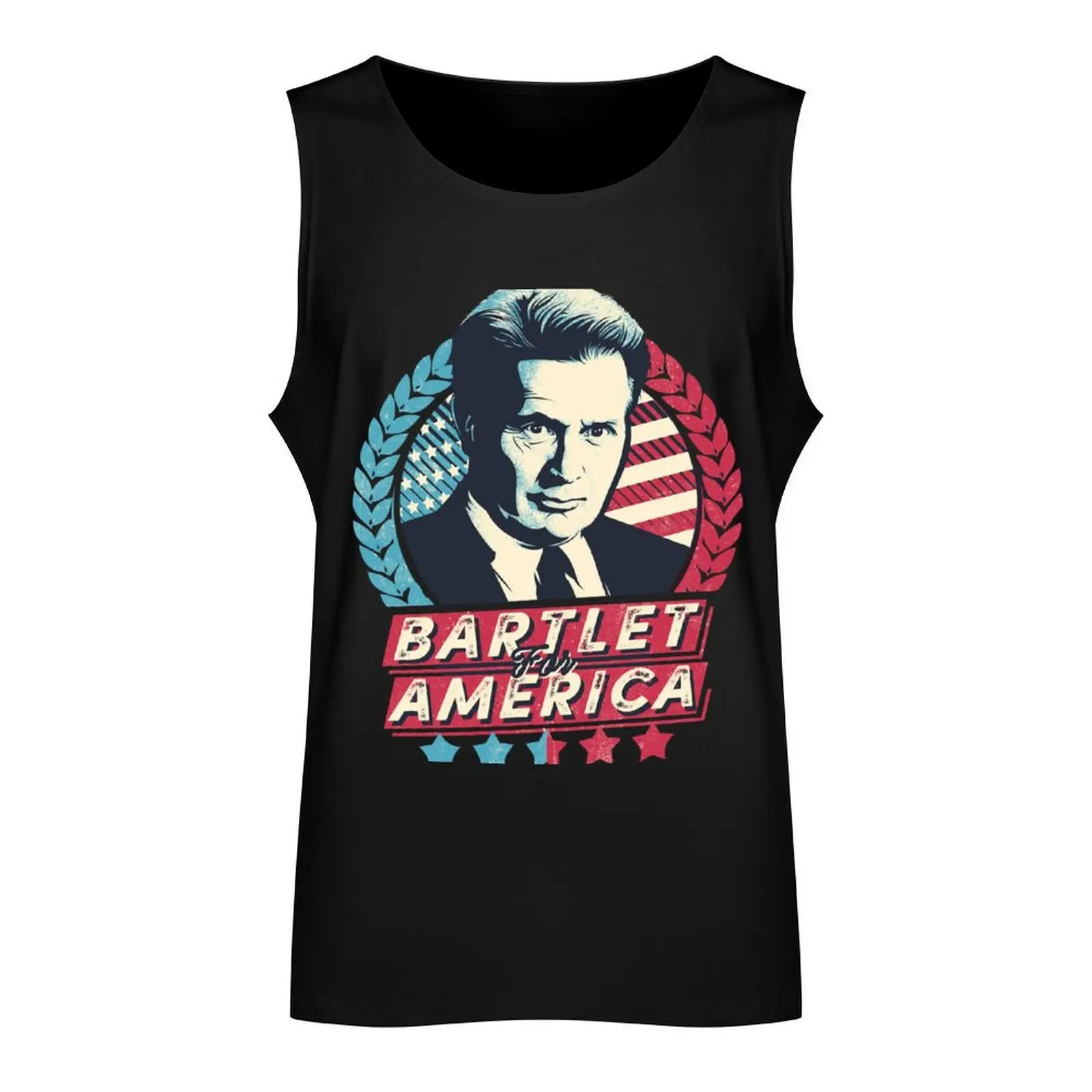 Gift Idea Bartlet For America Let Be Inspired Graphic Tee Tank Top T-shirt men summer clothes for men Bodybuilding clothing man