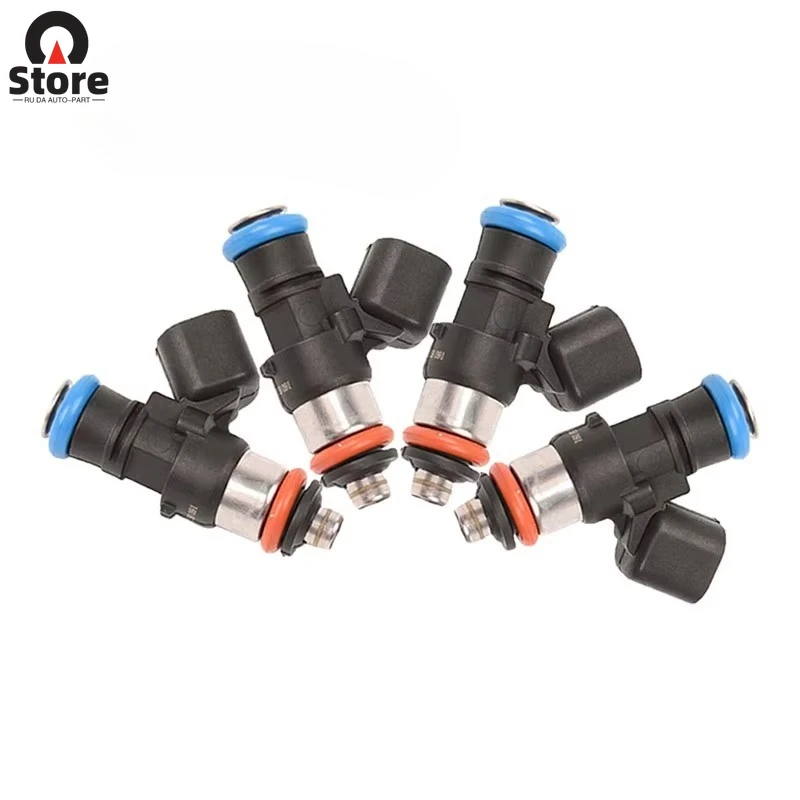 

4PCS 7T4Z-9F593-B 0280158091 Auto Parts Car Gasoline System Fuel Injector Nozzles for Ford Mercury for Mazda Lincoln 3.5L 3.7L