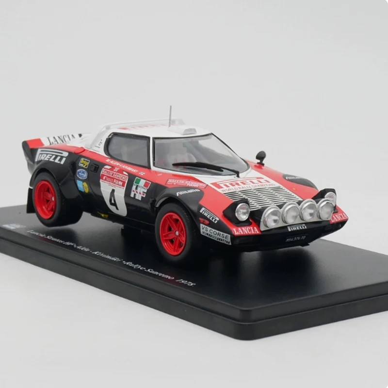 

IXO 1:24 Lancia Stratos HF WRC 1988, модель раллийного автомобиля из сплава, статическая коллекция, украшенные праздничные подарки, игрушки