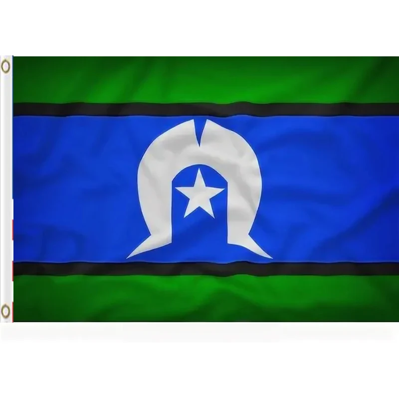 Flag of 2X3FT Australia Aboriginal Torres Strait Islander 3x5ft custom history yard hanging SPORT banner