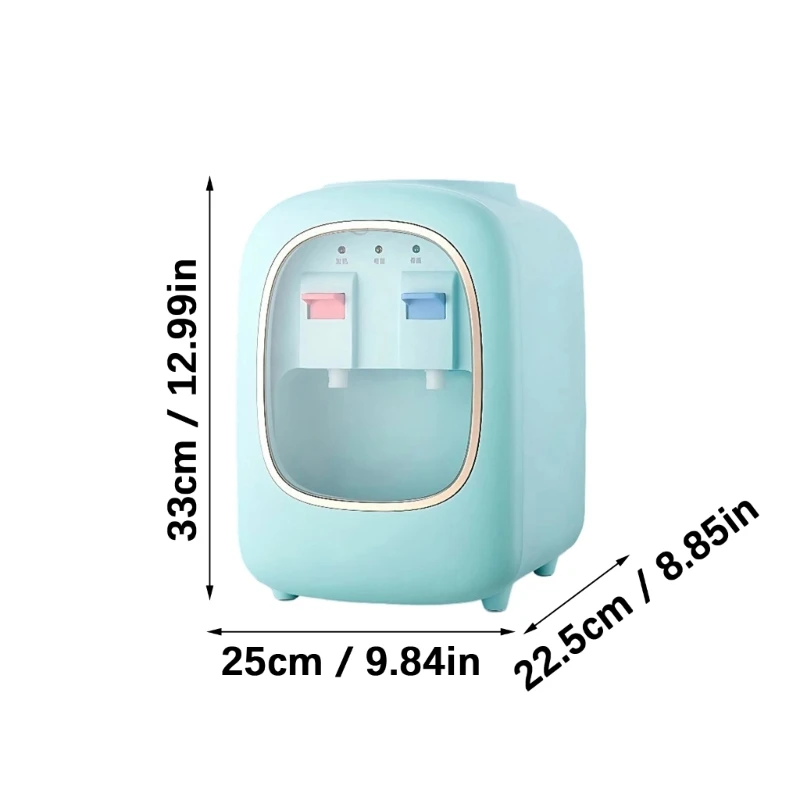 K1AD فوري موزع الماء الساخن مضخات مياه المياه المحمولة مع ملمس ABS لدرجة حرارة قابلة للتعديل للسفر