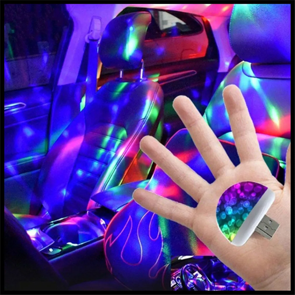 NEW Multi Color USB LED Car Interior Lighting Kit for BMW R52 R56 R57 R58 R23 R55 F25 X5 E53 E70