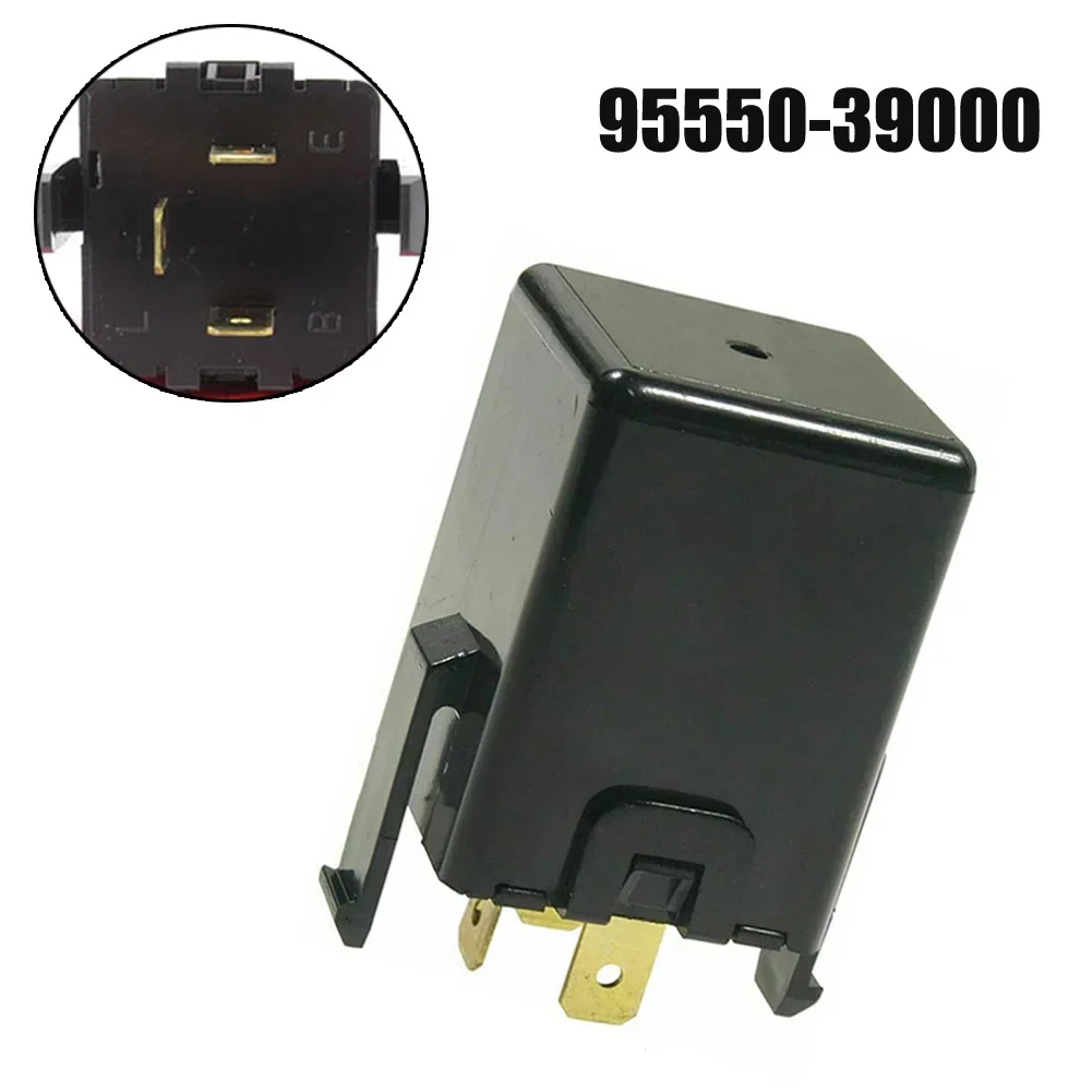 Turn Signal Flasher Relay 3 PIN LED Indicator Flasher Universal 95550-34000 9555039000 Car Electronic High Quality