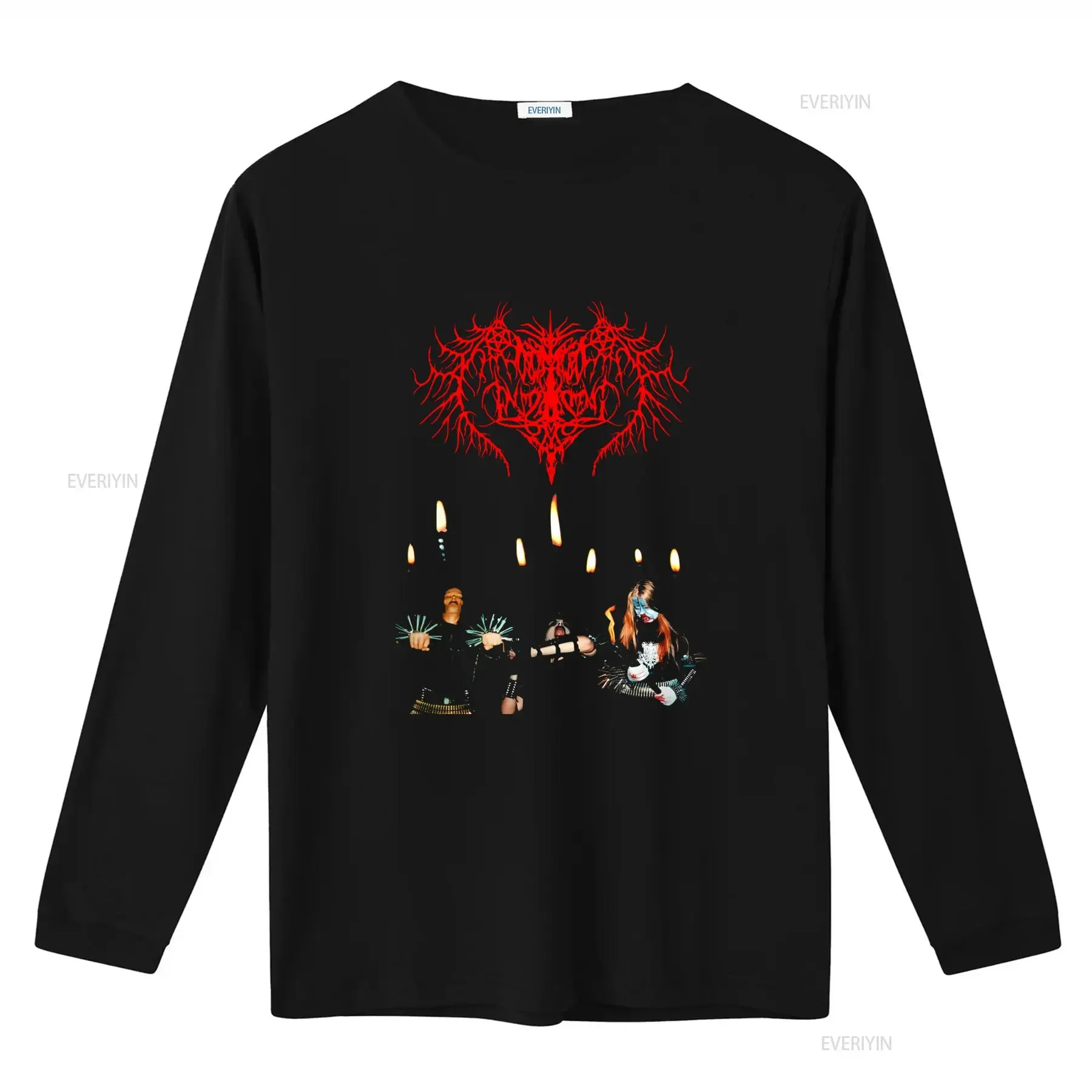 Obtained Enslavement T Shirt Gorgoroth Isengard Taake Ulver Burzum Satyricon Design Gothic Metal Band Inspired Available in