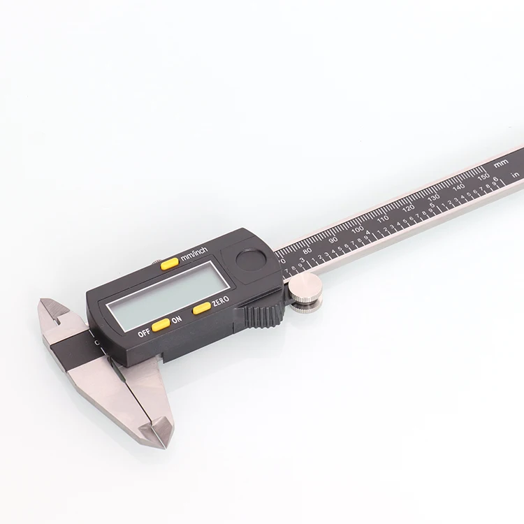 

Digital Caliper 6 Inch Electronic Vernier Caliper 150mm 0.1mm Plastic Digital Ruler Caliper Measuring Tool