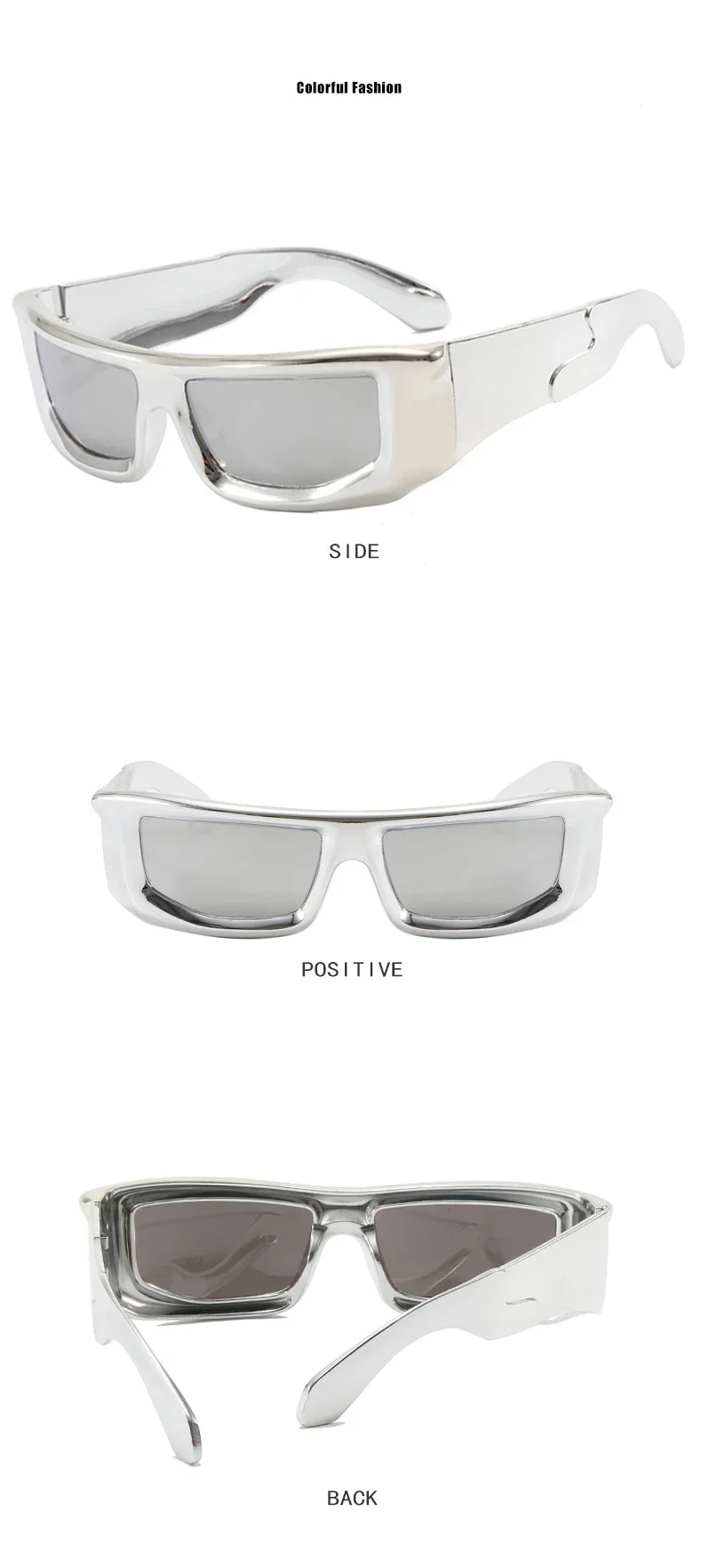 WINFUL Neue Y2k Wrap-Around Herren-Sonnenbrille mit Metallrand Outdoor-Sport Damen-Shades Trendiges Markendesign Vintage UV400 Brillen – Detail 7