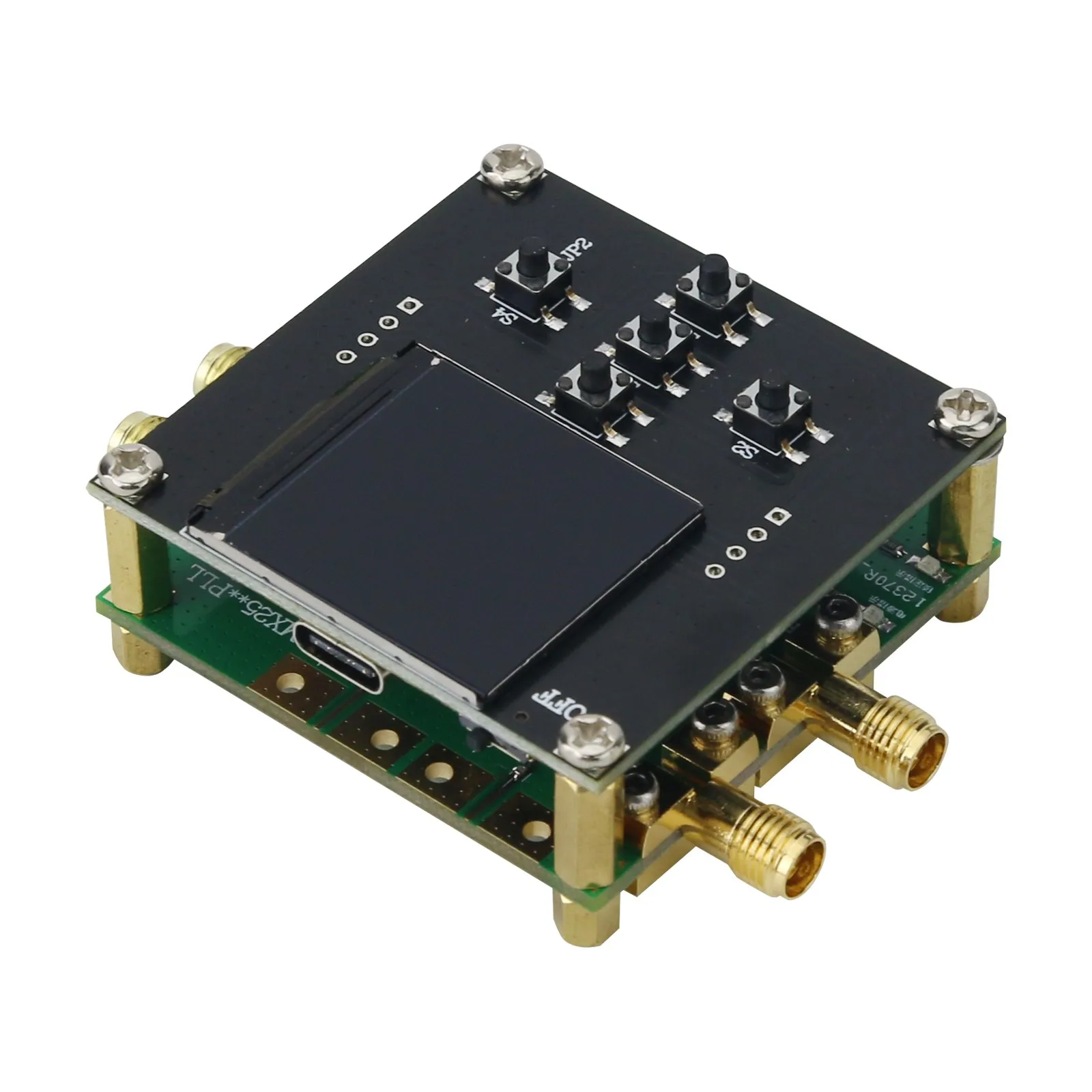 10MHz-19GHz LMX2595 V3 PLL Core Board STM32 Control Board High Frequency Phase Locked Loop with SMA Female Connector