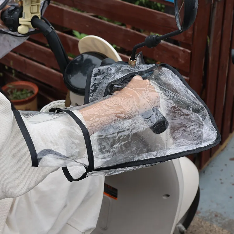 دراجة نارية الشتاء يندبروف غير نافذ للمطر غطاء المقود دراجة نارية الباردة مقاوم للماء غطاء المقود لوازم 2 قطعة