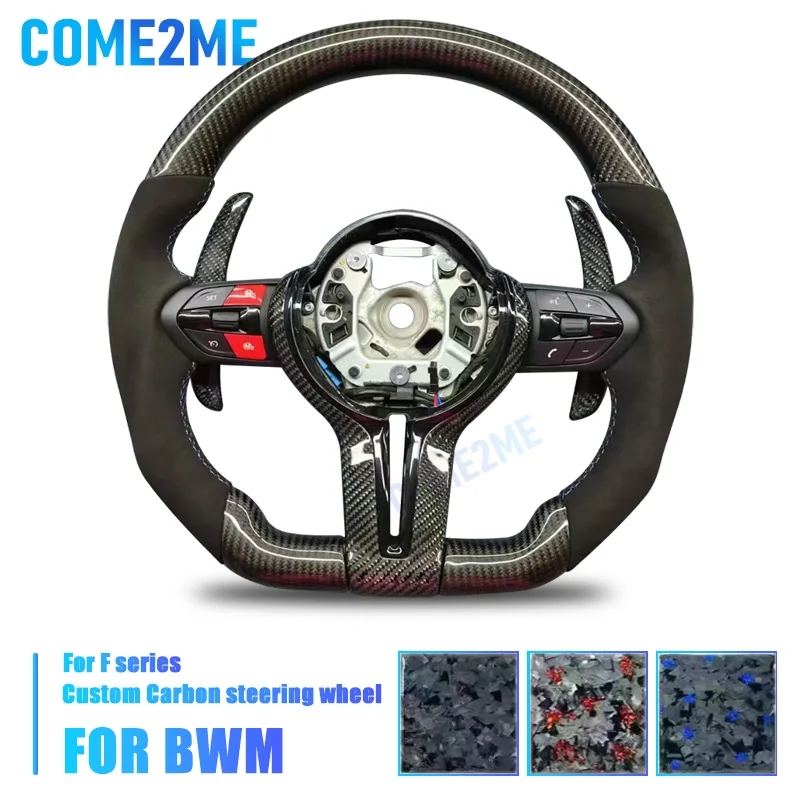 Steering Wheel Carbon Fiber Assembly Car Steering Wheel For BMW F10 F11 F30 F31 F34 F32 F33 F36 F20 F21 F22 F23 M3 M6