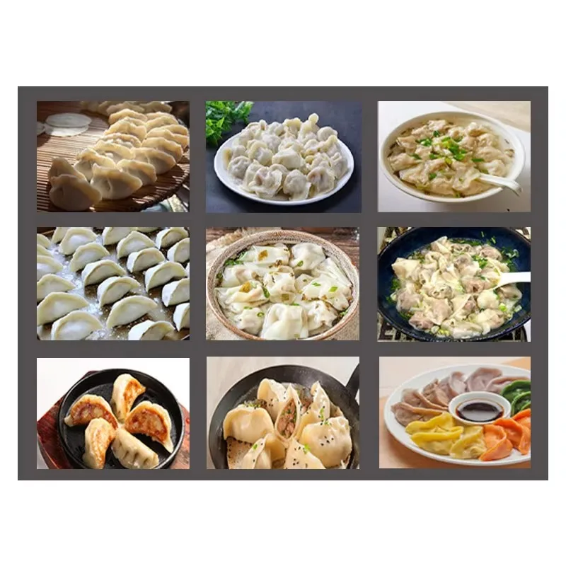 Fully Automatic Stainless Steel Dumpling Machine Commercial Grain Product Maker For Restaurant Catering Business