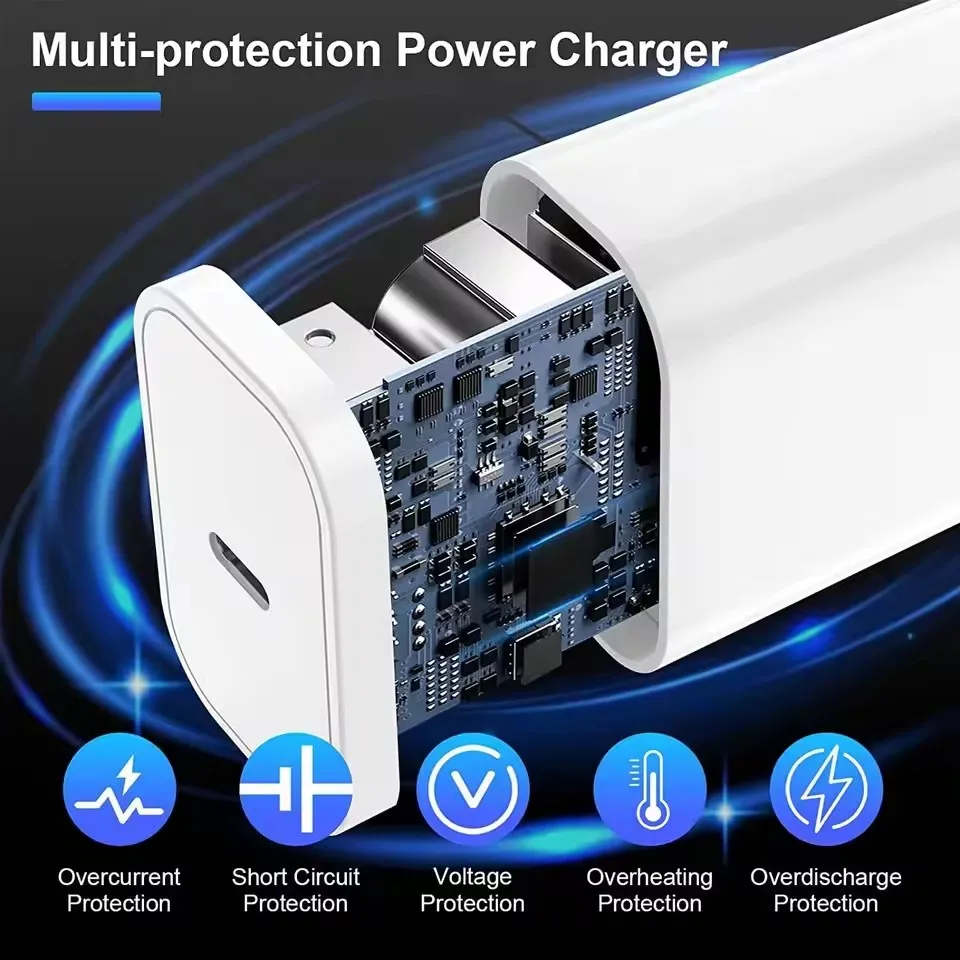 PD 20W Type C Charger Fast Charging Adapter For Samsung iPhone 17 13 11 12 14 15 16 Pro Max Plus Phone Accessory