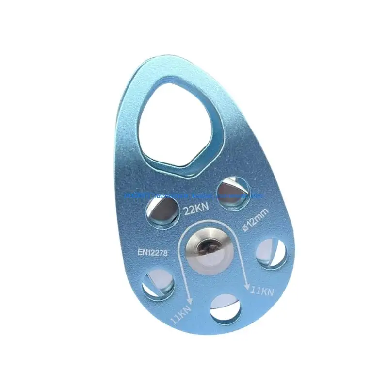 367D Sturdy Aluminum Alloy Side Mount Roller Bearing Pulley For Garage Storage And Warehouse Organization 150Kg Capacity