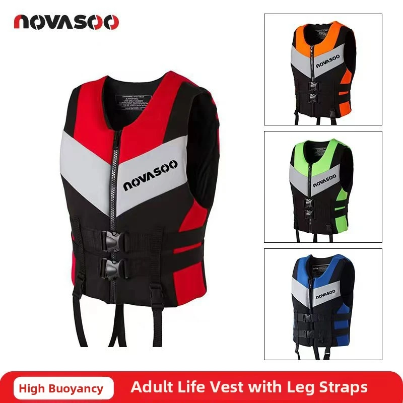 

Adult Professional Life Jacket Lightweight Buoyancy Rescue Vest for Outdoor Water Sports