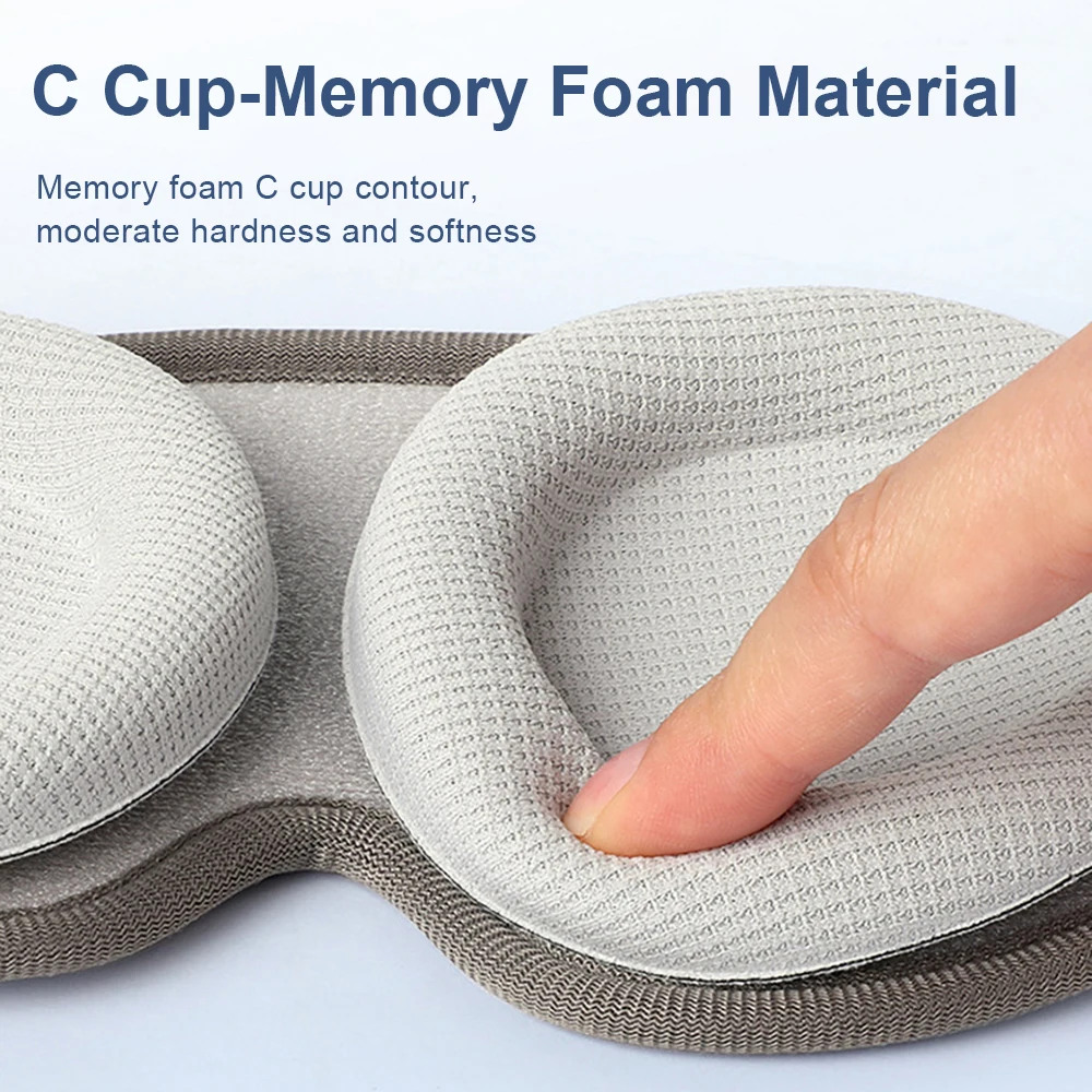 NEW Eye Mask Blindfold Sleeping Aid Memory Foam Face Mask  Eyepatch Blockout Light Slaapmasker Eye Cover Patch