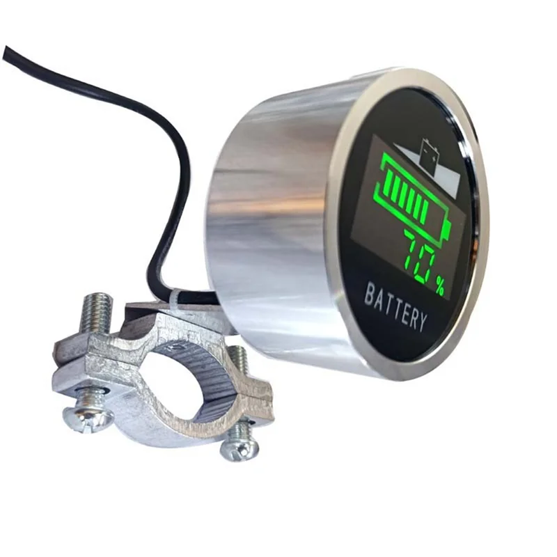AC56-DC6-120V Lead Acid Battery Capacity Indicator LED Digital Voltmeter Voltage Meter 48V