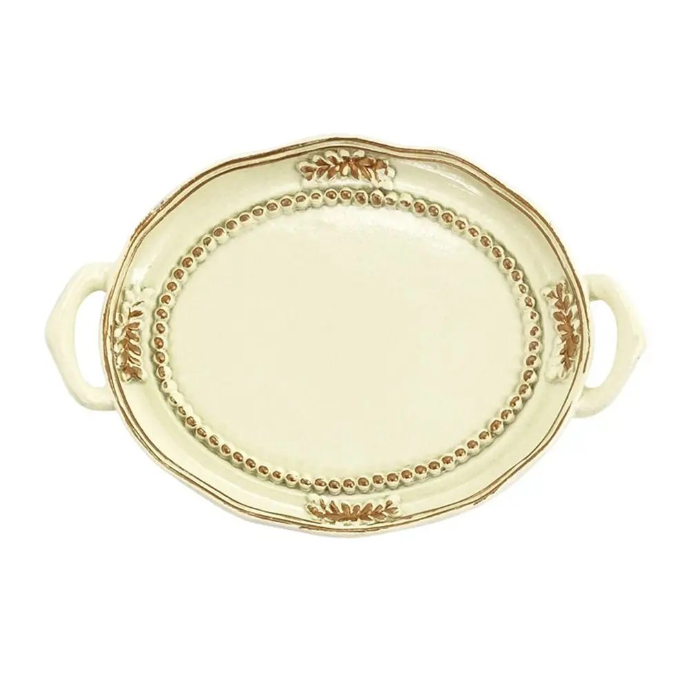 

Nordic Decorative Jewelry Plate resin Photo Props Jewelry Dish Retro Mini Jewelry Display Tray Jewelry