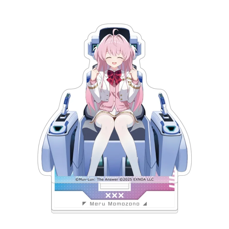 Mobile Game Muv-Luv Girls Garden Noelle Arouet Acrylic Stand Figure Model Plate Keychains Desk Decor