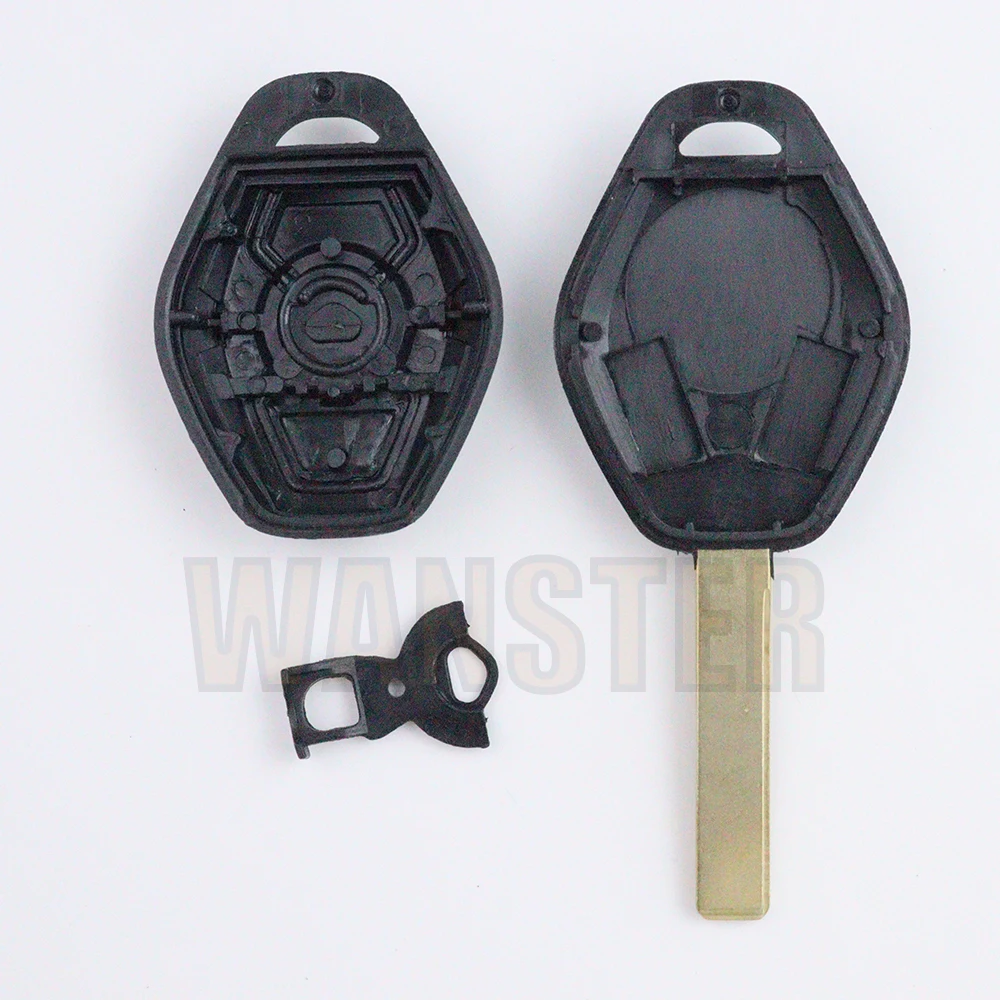 3 Botton Car Key Fob Case Shell Housing for BMW E38 E39 E46 X3 X5 Z3 Z4 1 3 5 7 Series Z1 Z2 Z5 E60 E83 E53 EWS System HU58 HU92