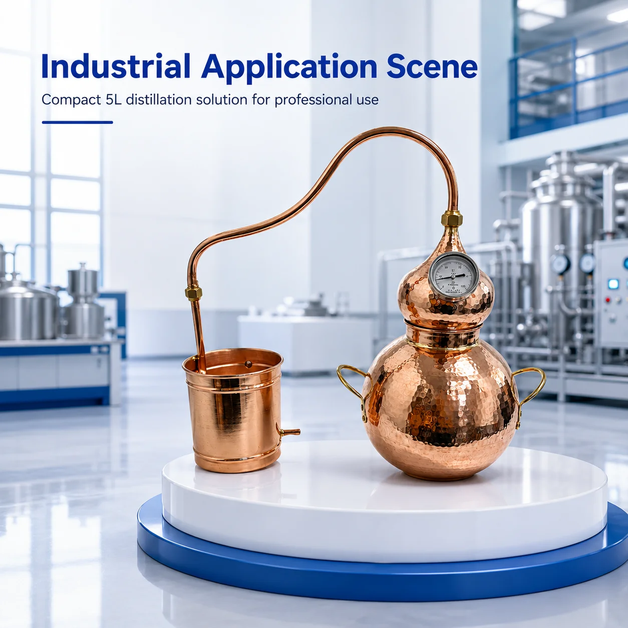 Towin Multi-Capacity Alcohol Pot Still Moonshine Distiller Copper Boiler Alambic Alcohols Distiller Distillation Equipment