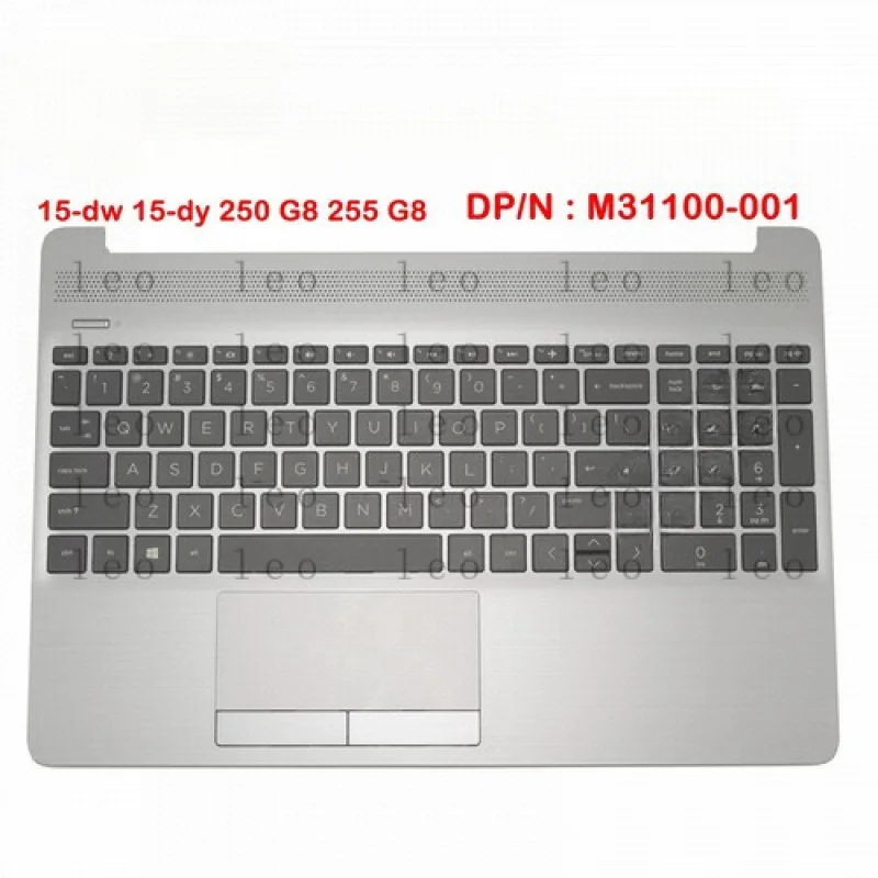 

GG M31100-001 For HP 250 255 G8 15s-dy 15s-du 15s-DW 15-dw 15-dy Palmrest Keyboard