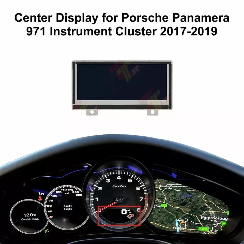 Dashboard  Center LCD Display for Porsche Panamera 971 Instrument Cluster 2017-2019