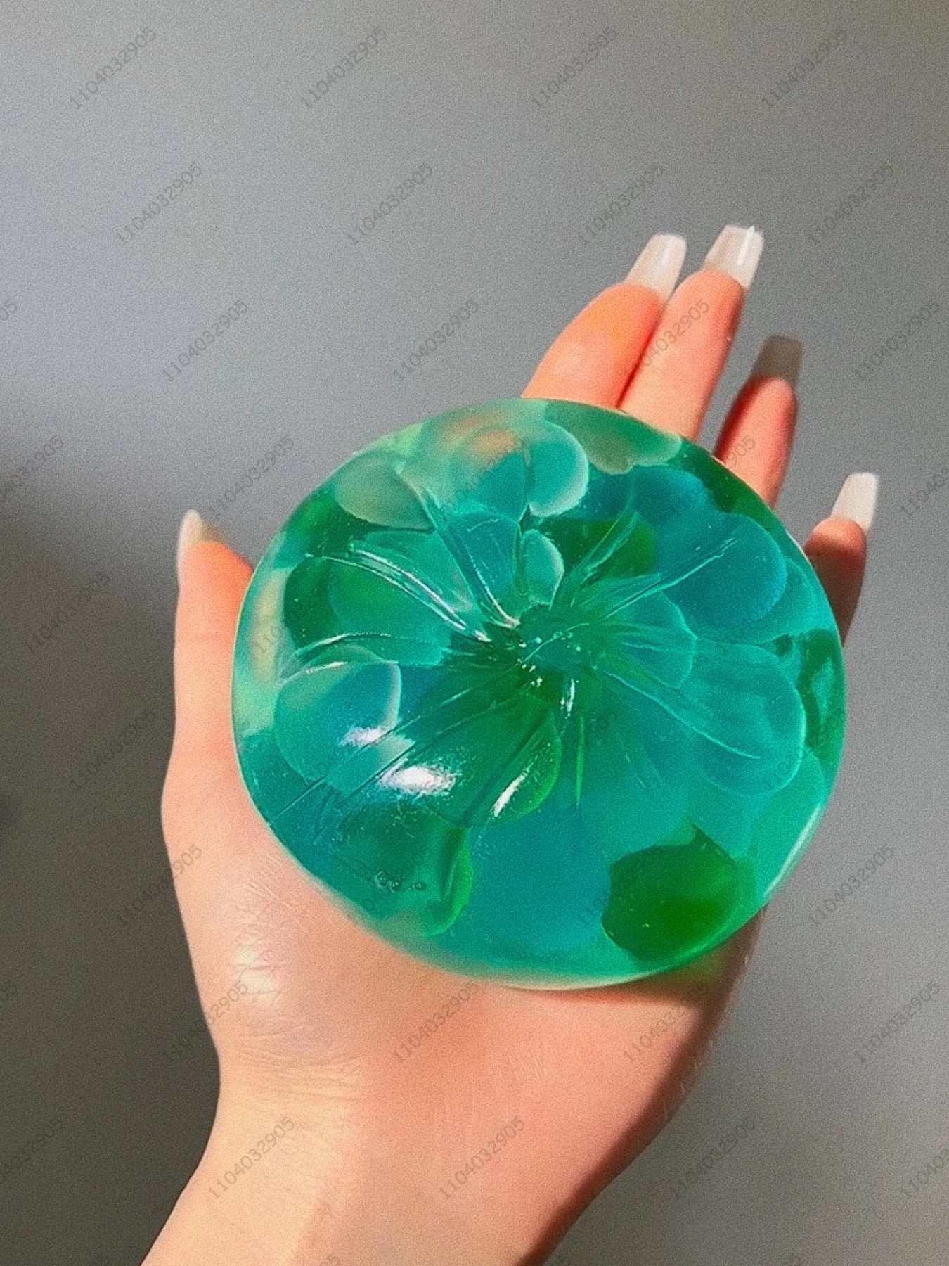 Mint Jade Bun Stress Ball Squishy Shapable Stress Ball Mint Bun Creamy Mochi Toy Squeeze Ball Stress Relif Hand Relax Toy Gift