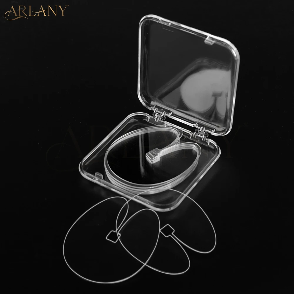 

ARLANY прозрачный щиток для волос 10 шт. многоразовые кератиновые подушечки для наращивания волос утолщенный теплоизоляционный лист для волос