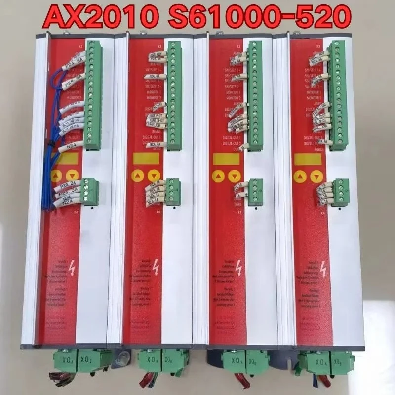 Second-hand disassembled AX2010 servo drive S61000-520 function test is normal authentic Latest Pricing for 2026