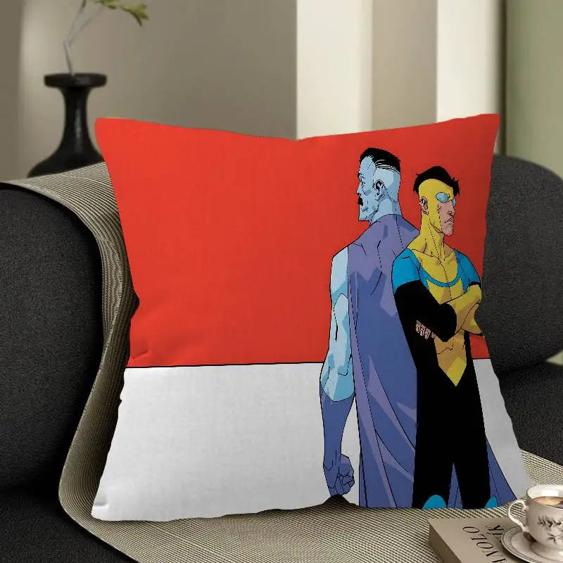 I-invincible Pillow Gift Home Office Decoration Pillow Bedroom Sofa Car Cushion CoverPillow Case