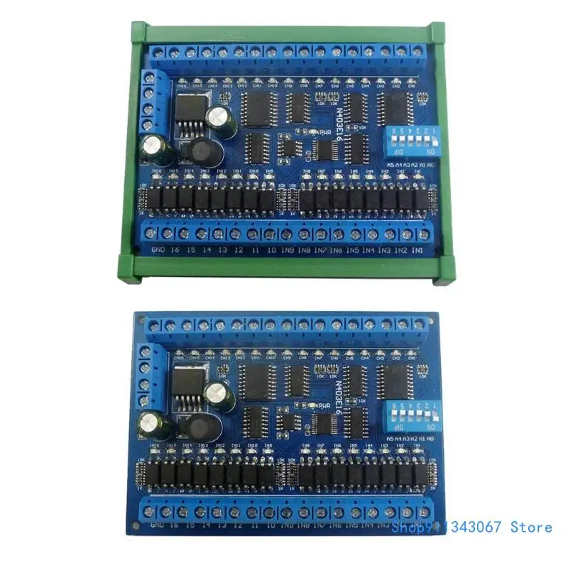 

RS485 Remote Control Switching Module for Home Automation 16 Input 16 Output Drop shipping