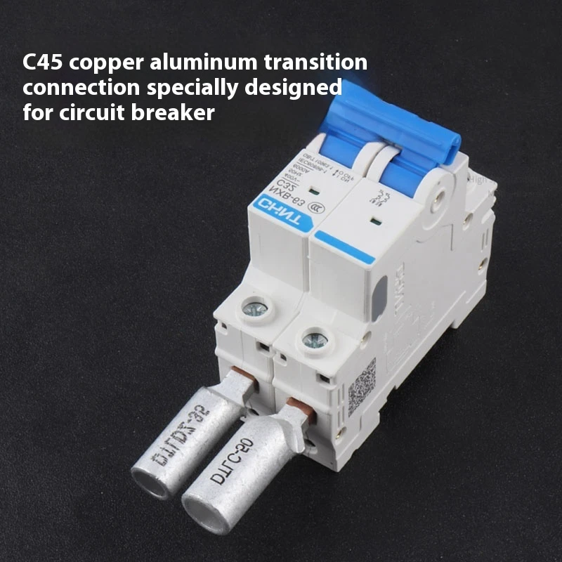 C45 Duckbill Copper Aluminum Pin DTLDZ-10/16/25/35/50/70 Wire Nose Circuit Breaker Air Circuit Breaker Terminal Block