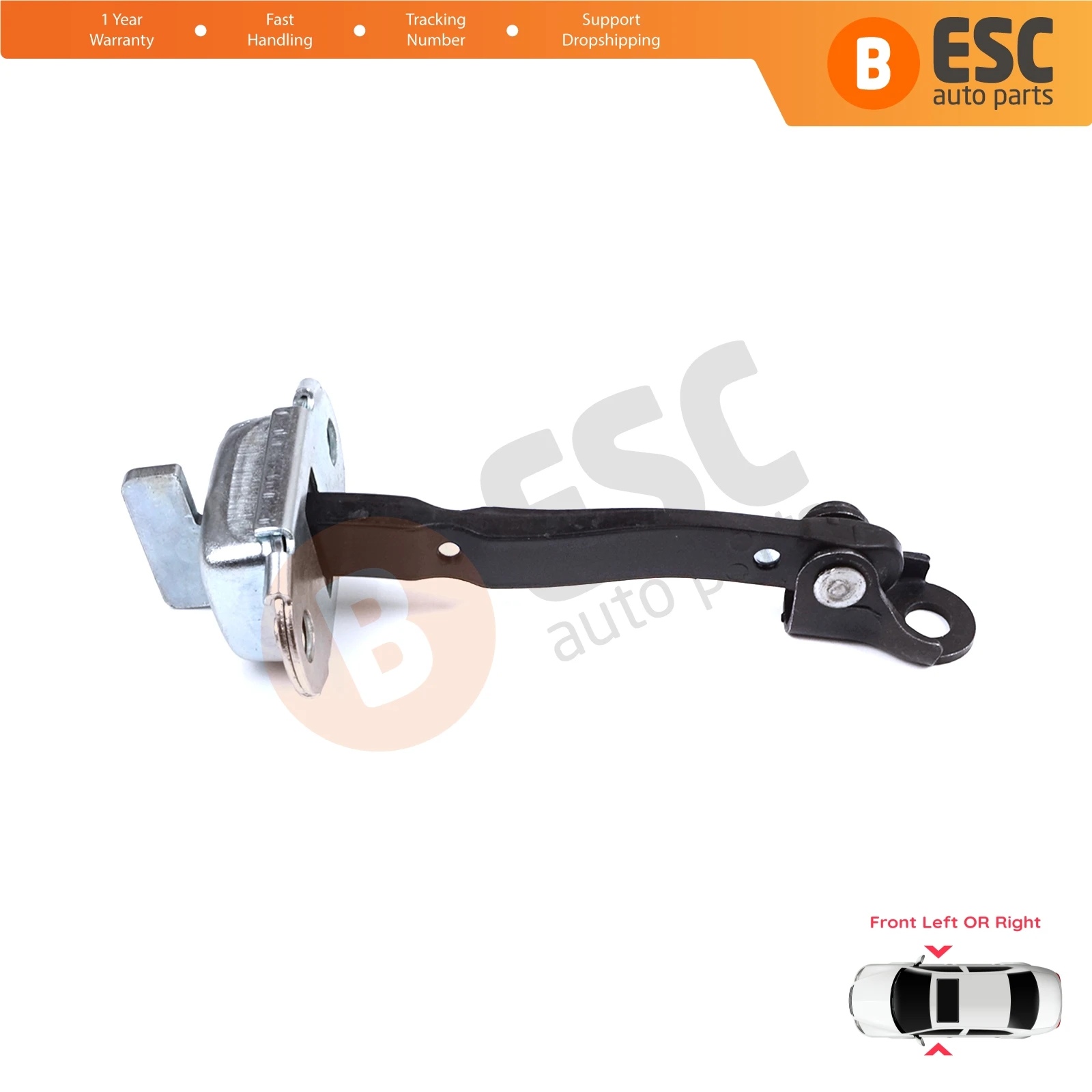 EDP1354 Front Door Hinge Brake Stop Check Strap Limiter for Toyota Hilux MK7 N1 N2 N3 Fortuner MK1 N5 N6 2004-2015 686100K012