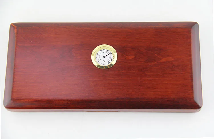 

Real wood the oboe reed box 20 pieces of oboe whistle box pure color red With a thermometer