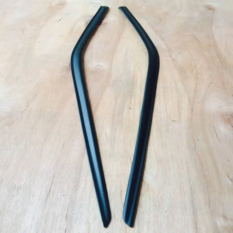 For Nissan Skyline R32 GTR GTS 2Dr Wind Rain Visor Deflector Cover FRP Unpainted car BodyKits 3
