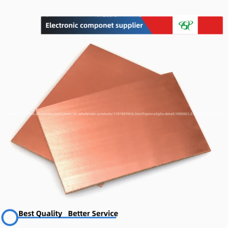 

5PCS CCL 5x10cm 5*10cm Single Side Plate PCB Copper Clad Laminate Bakelite Material Universal Board Practice DIY Kit