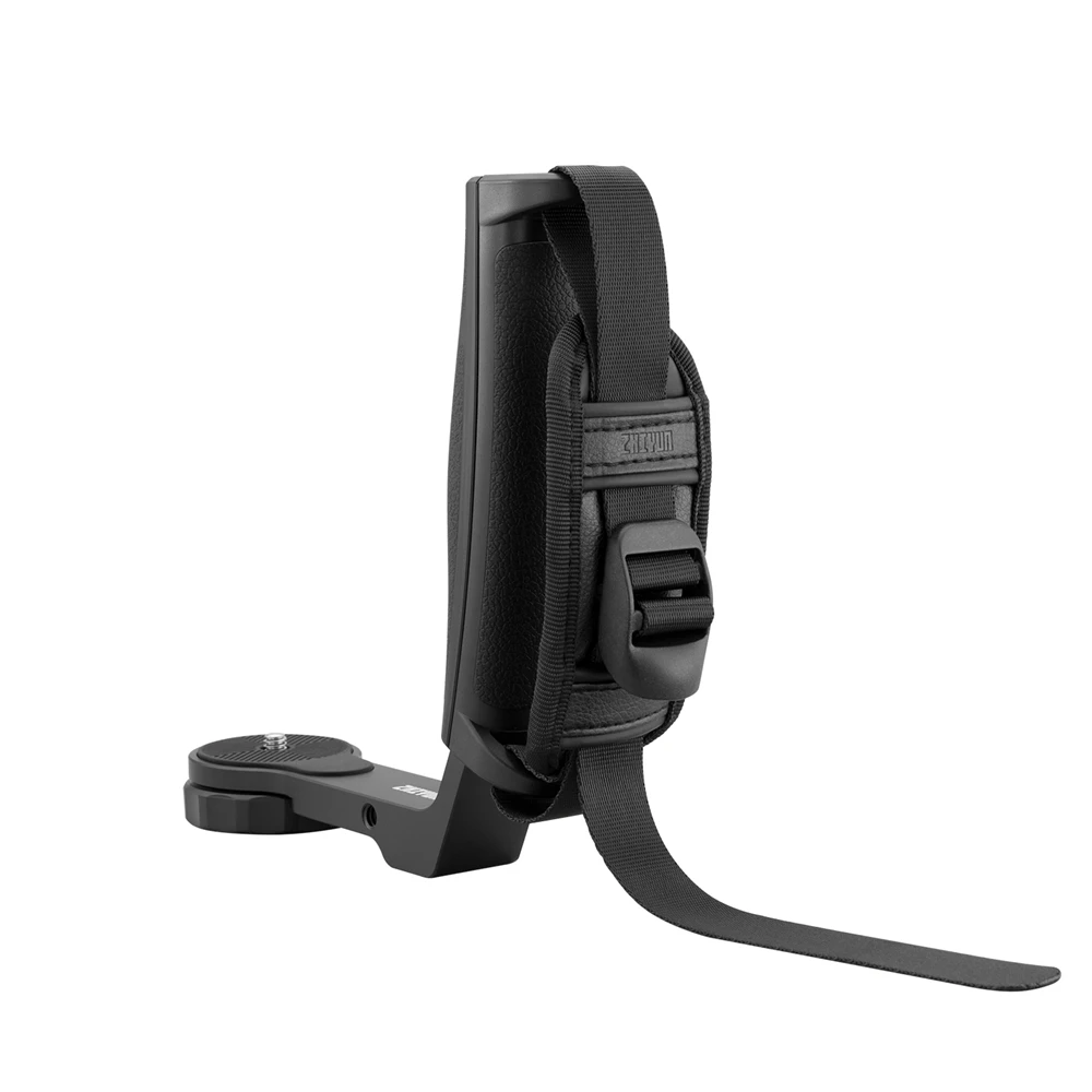 ZHIYUN BR1F02 크레인 2S 핸들 L 브래킷 트랜스마운트 미니 그립 1/4 나사 LED 라이트/모니터용 스태빌라이저 짐벌