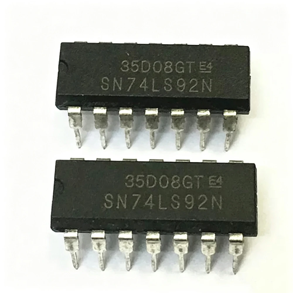 5pcs HD74LS92P DIP14 HD74LS92 DIP SN74LS92N 74LS92 SN74LS92 DIP new and original ic