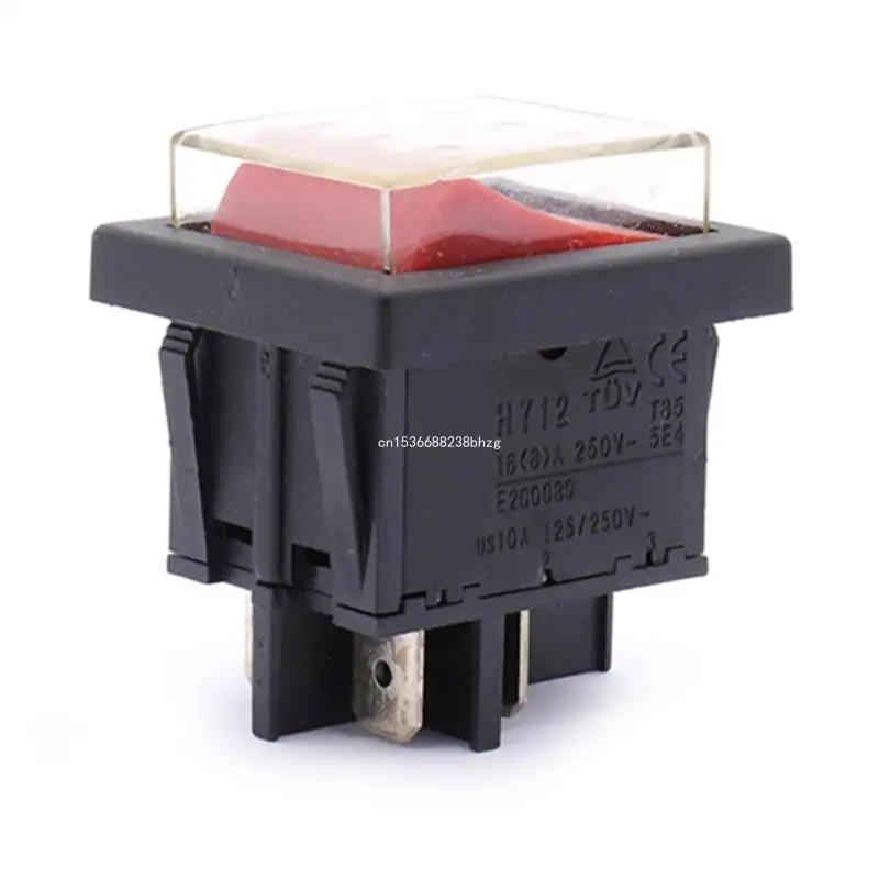 PVC Switches Push Button Switches with Indicates Light for Power Control Dropship