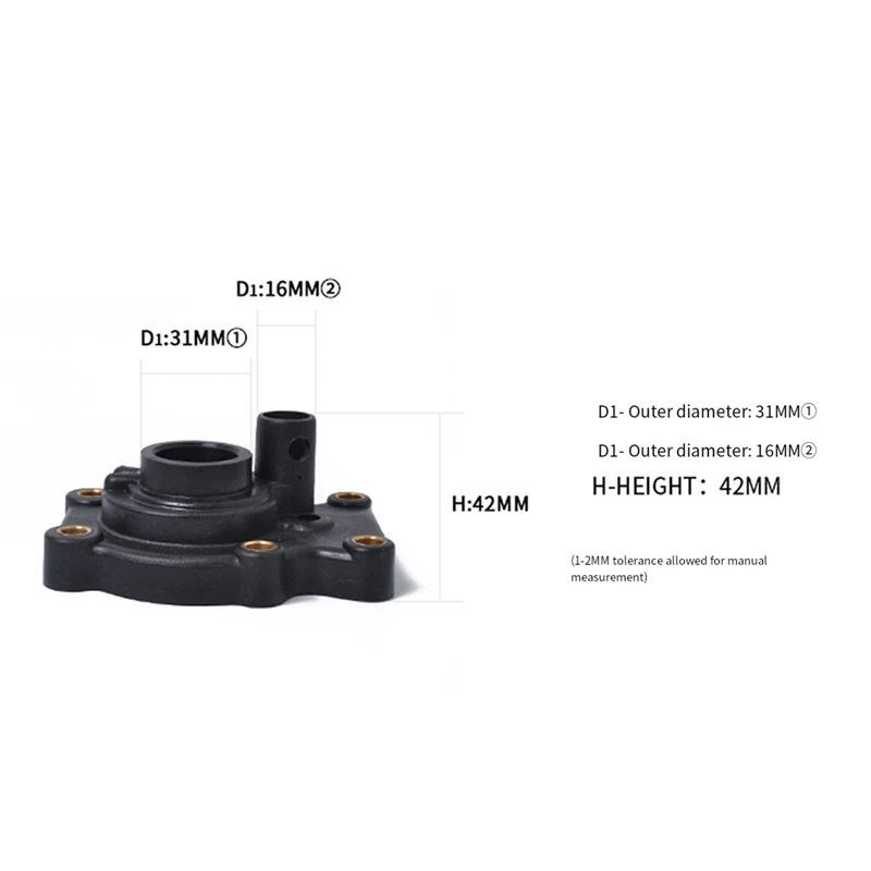 393630 Marine Boat Engine Water Pump Impeller Repair Kit For Johnson Evinrude Outboard-ABQF