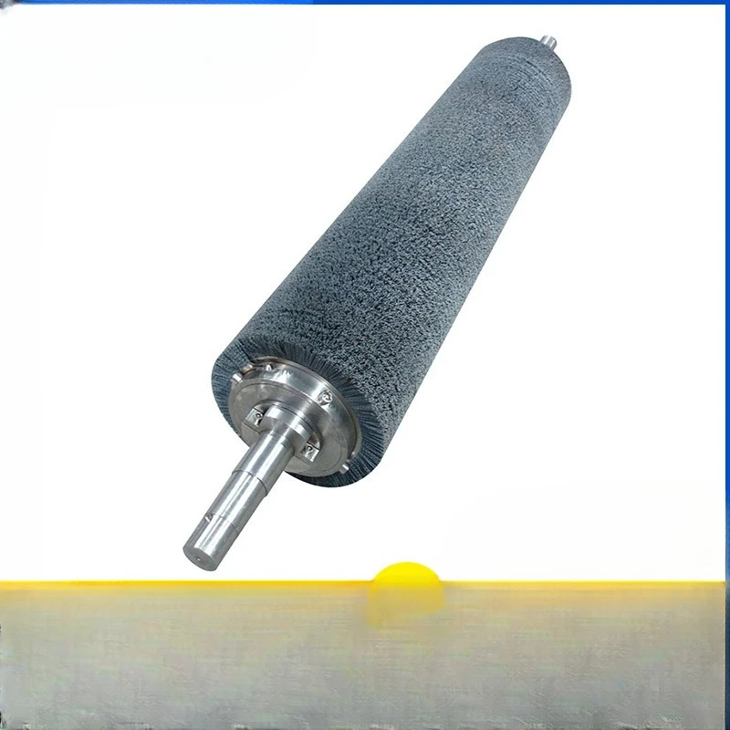 Slag removal and rust removal steel wire brush roller polishing brushed stainless steel brush