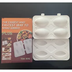 3/4/9 Holes Manual Kibbeh Express Meatball Maker Meatloaf Mold 5cm 7cm Press Patty Meat Pie Minced Meat Processor Kitchen Tools