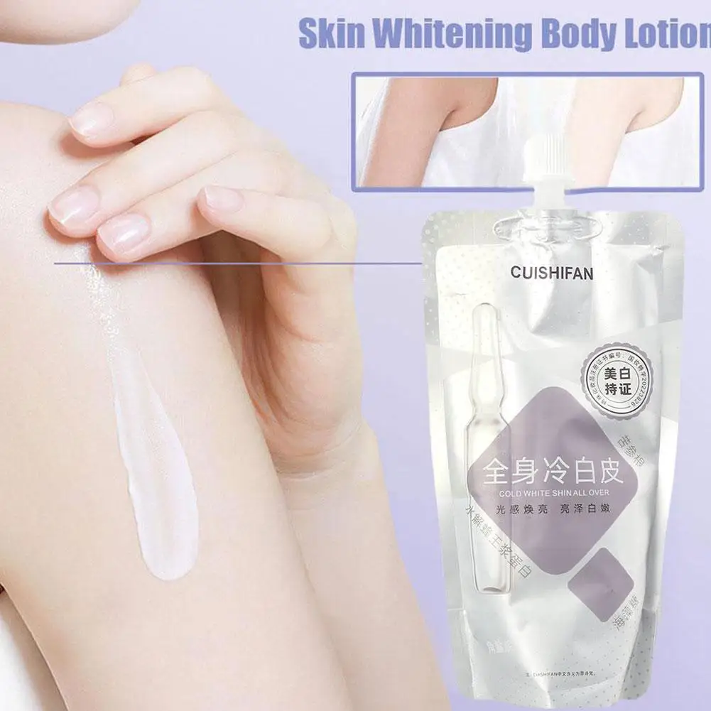 Body Whitening Cream Koud Witte Huid Overal Hydraterende Verhelderende Crème Huidproducten Langdurige Geur Bleken K8y4