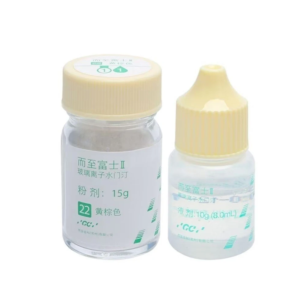 Pro Glass Ionomer Dental Cement Japan Fuji GC Glass Ionized Bonding Agent Teeth Crown Restorative Ceramic Veneers Adhesive Resin