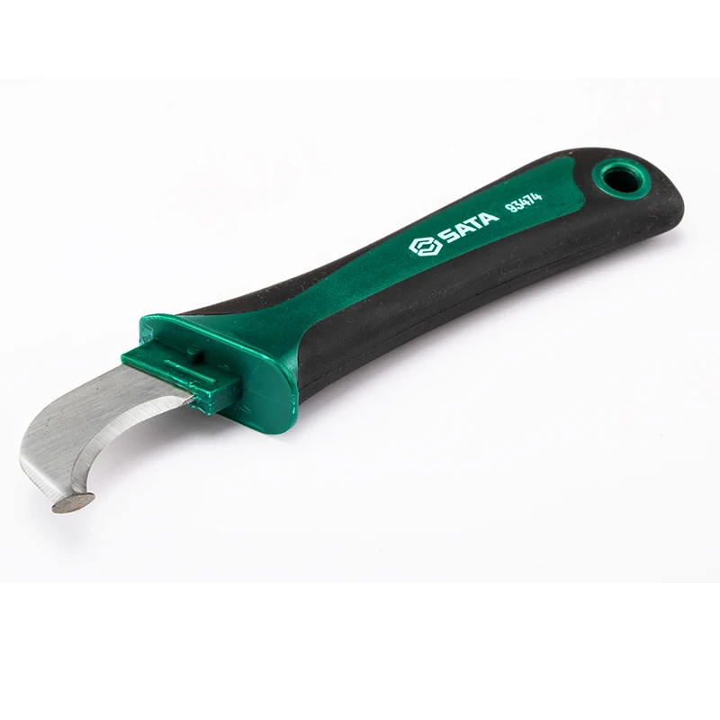 Imagem -05 - Sata-cable Stripping Bend Straight Edge Proteção Ferramenta Faca Elétrica 93474