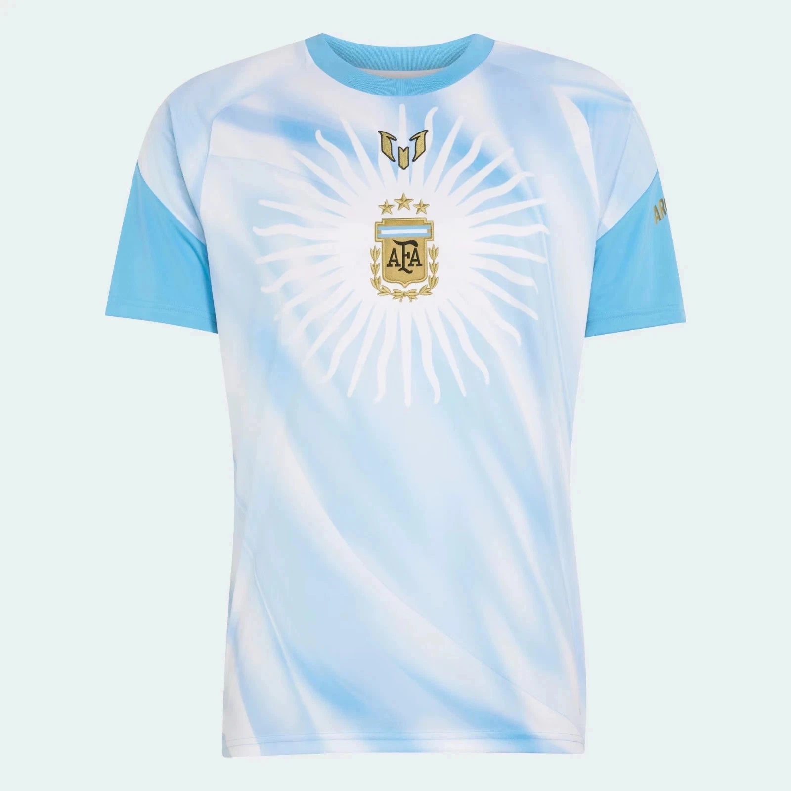 2026 Messi Argentina 3D Special Edition Jersey Men Summer Short-sleeved T-shirt Breathable Quick Drying Streetwear Clothing
