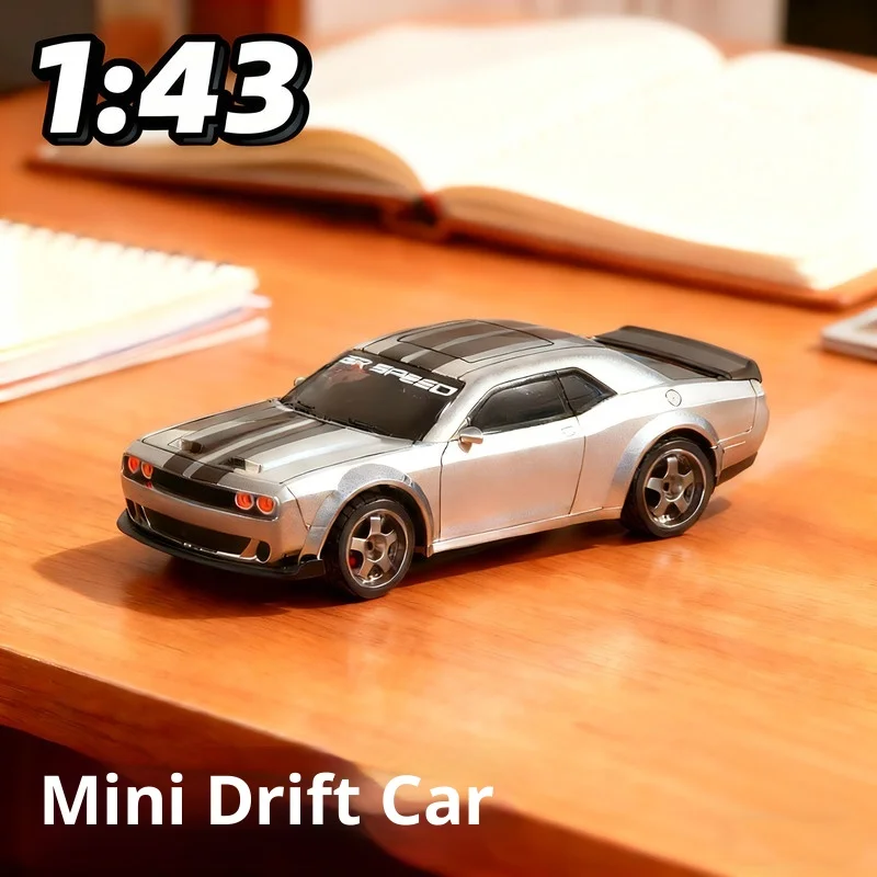 1:43 Remote Control Car Full Function 4WD Drive Drift Racing Desktop Model Toy for Children And Collectors Gifts